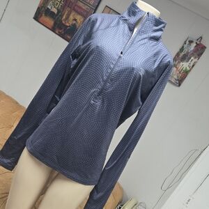 Umbro Dark Navy Performance Quarter-Zip Top